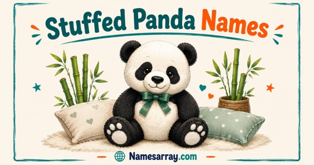 Stuffed Panda Names
