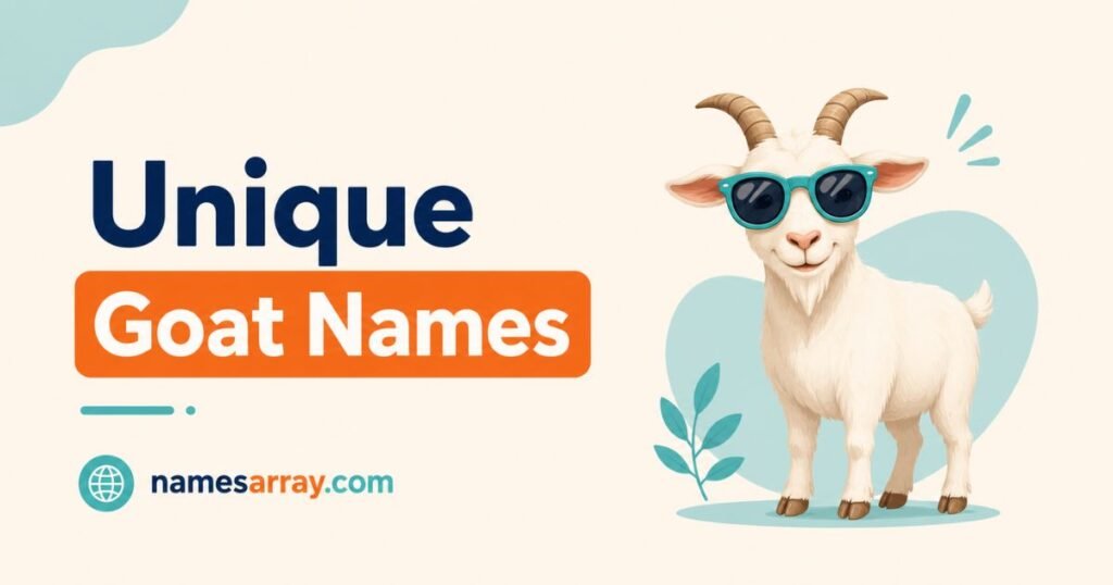 Unique Goat Names