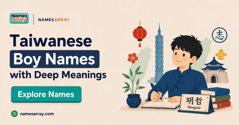 Unique Taiwanese Boy Names