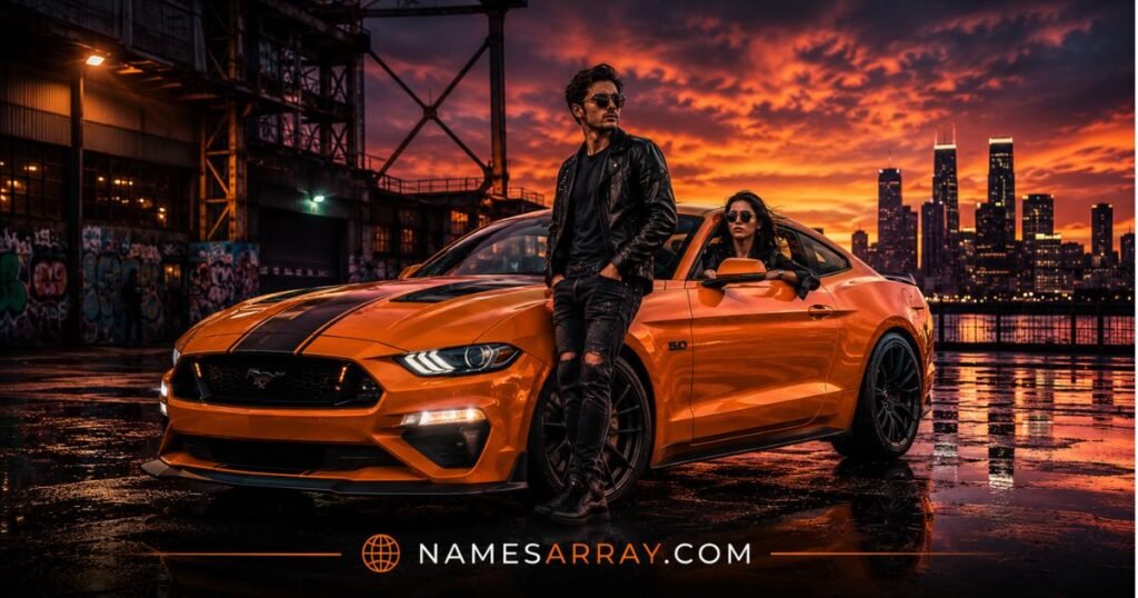 BADASS Names for Orange Cars