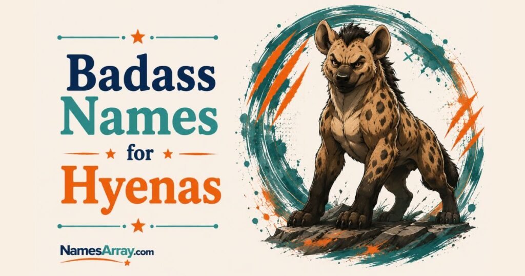 Badass Hyena Names