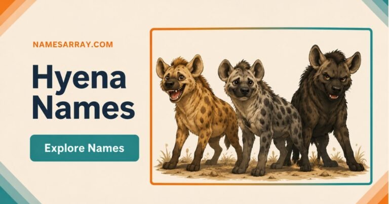 Best Hyena Names