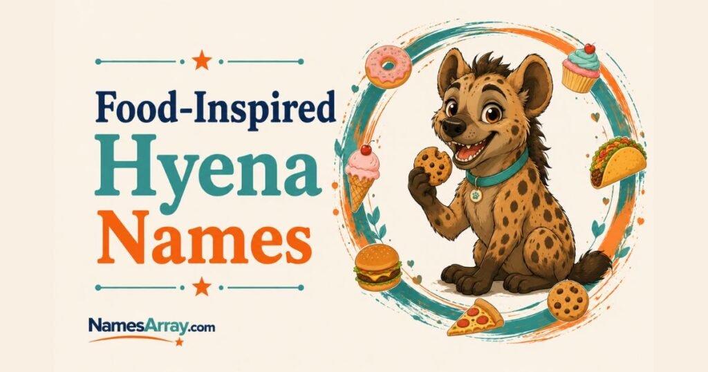 Food-Inspired Hyena Names