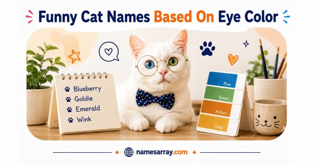 Funny Cat Names Based On Eye Color