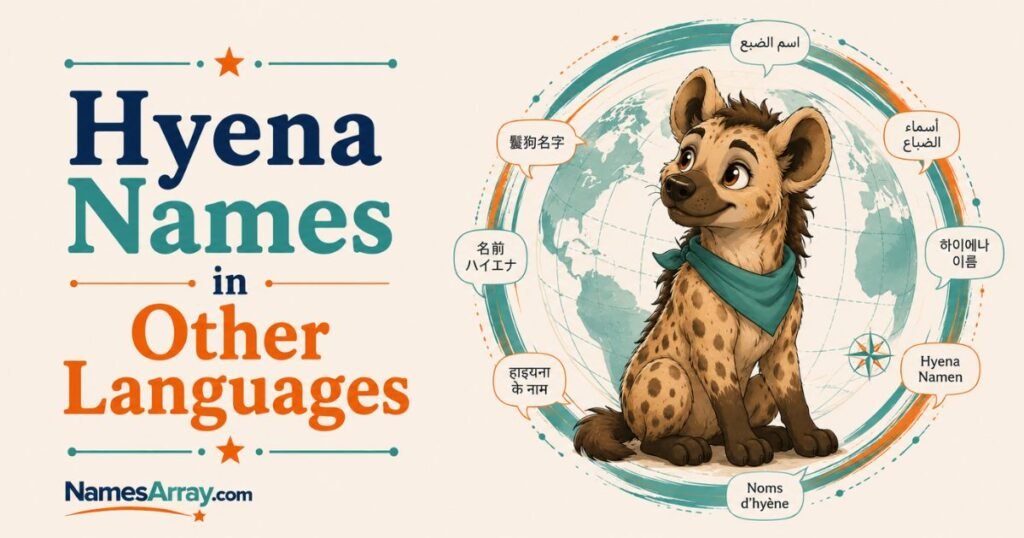 Hyena Names in Other Languages