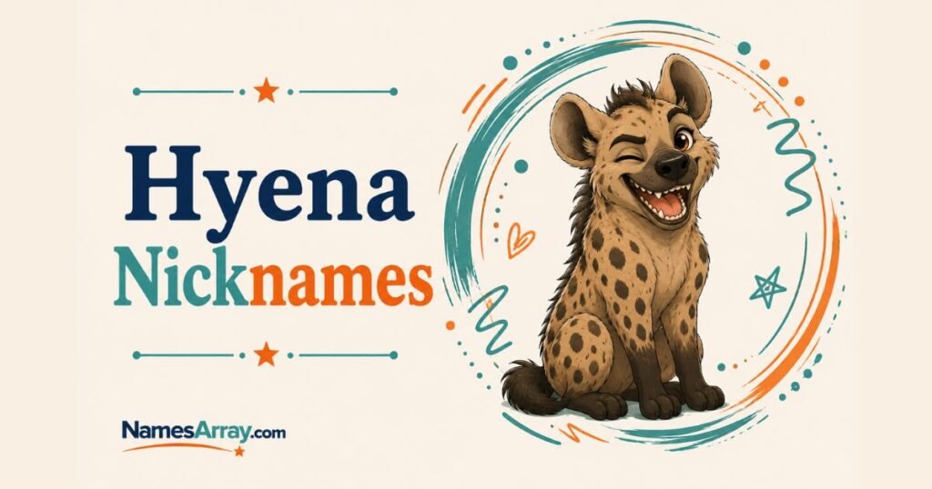 Nicknames For Hyena