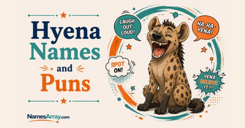 Pun Hyena Names