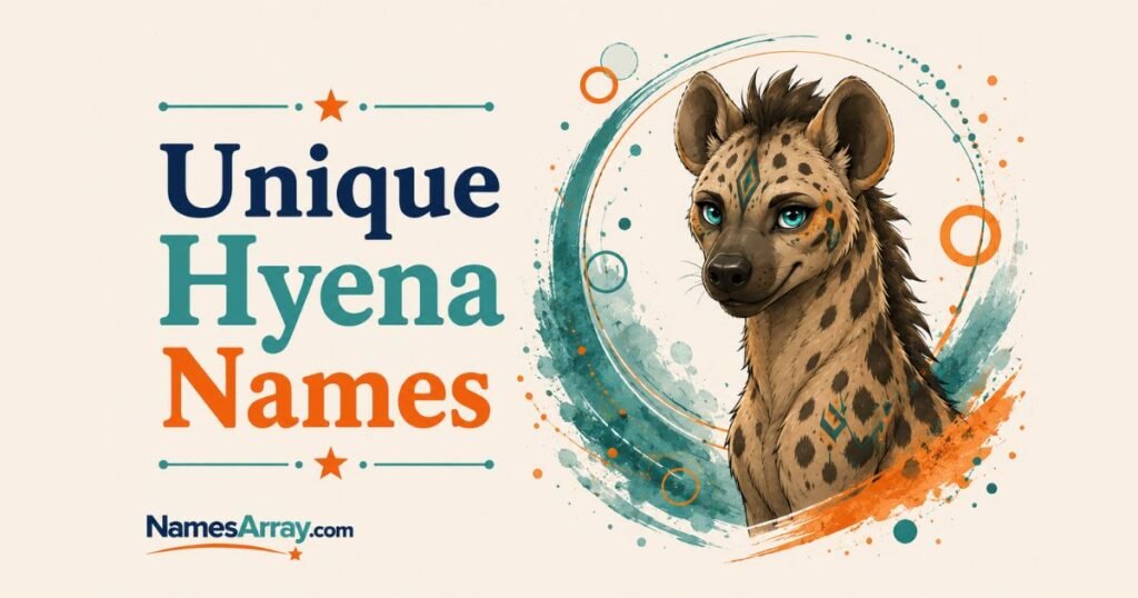 Unique Hyena Names
