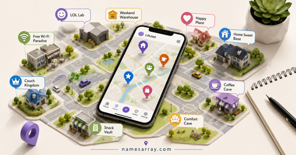 Funny Names for Work on Life360
