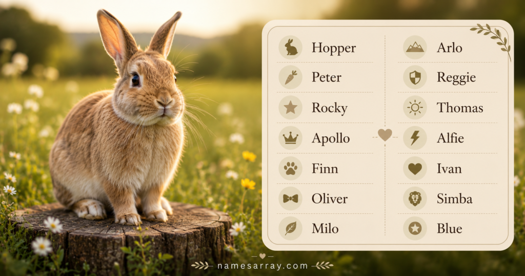 Male Rabbit Names