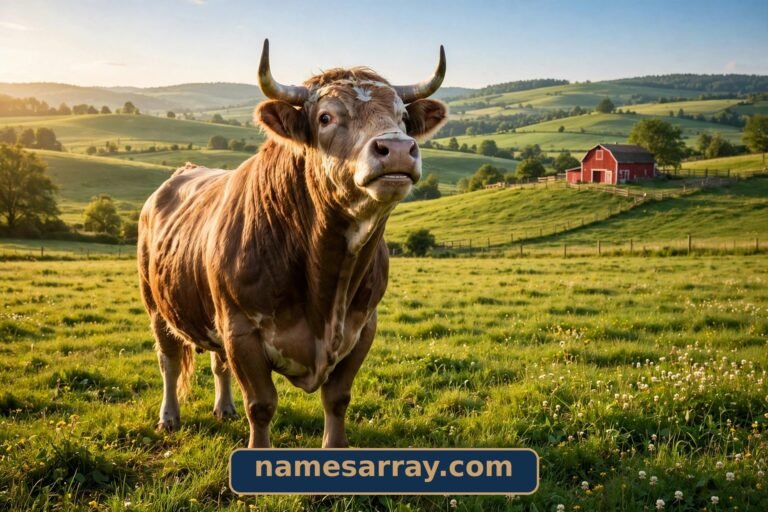500+ Bull Names: Funny, Famous, Good and Cool Ideas