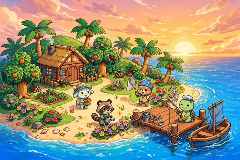animal crossing island names