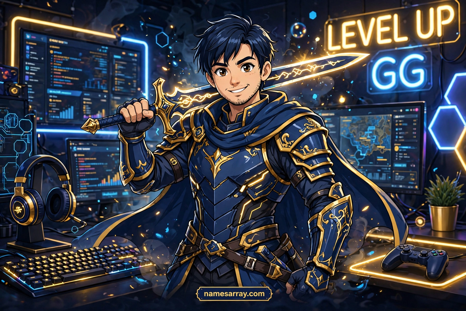 gaming warrior names