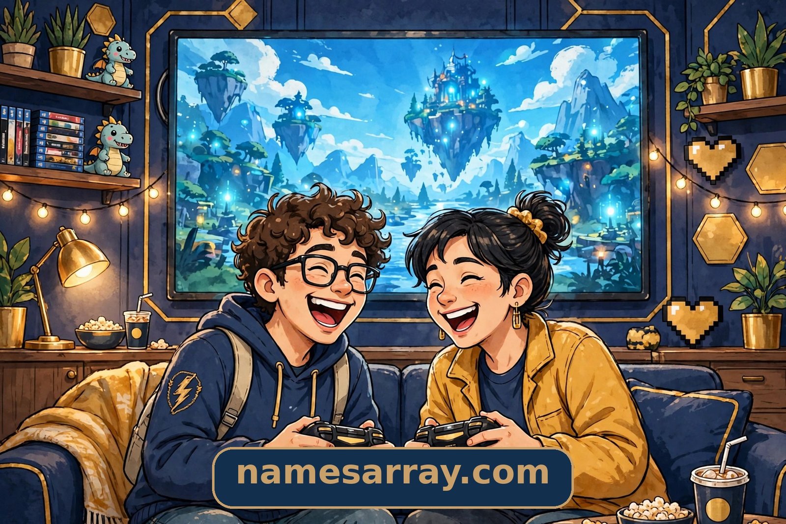 funny first and last names gaming friends