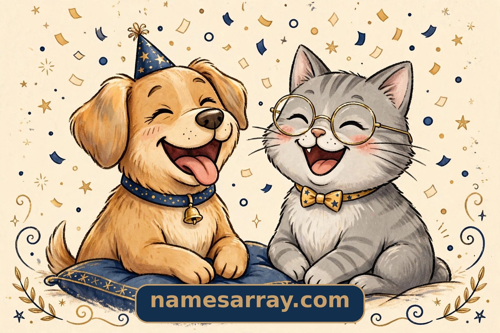 funny first and last names pets dog cat